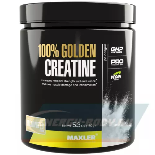  MAXLER 100% Golden Micronized Creatine Нейтральный, 150 г