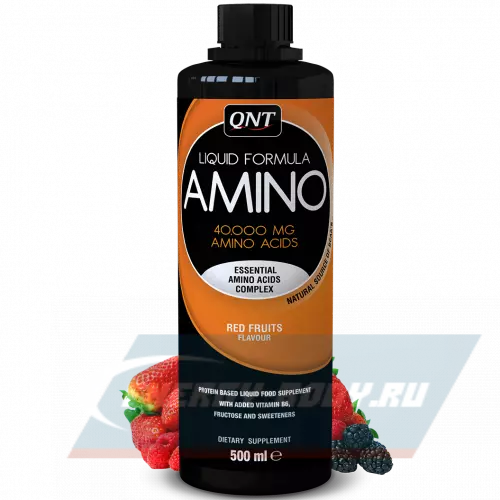Аминокислотны QNT Amino Acid Liquid Красные фрукты, 500 мл
