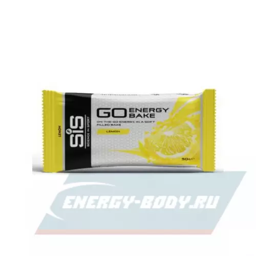 Батончик энергетический SCIENCE IN SPORT (SiS) GO Energy Bake Лимон, 50 г