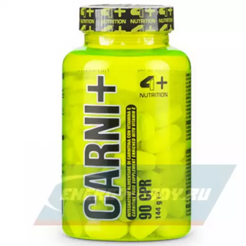 L-Карнитин 4+NUTRITION CARNI+ Нейтральный, 90 таблеток