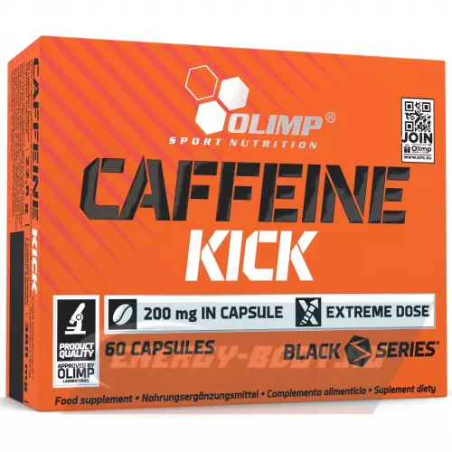 Энергетик OLIMP CAFFEINE KICK 200 mg 60 капсул