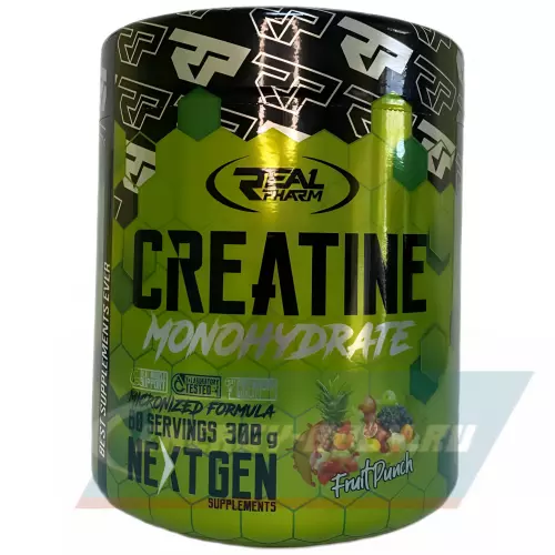  Real Pharm Creatine Фруктовый пунш, 300 г