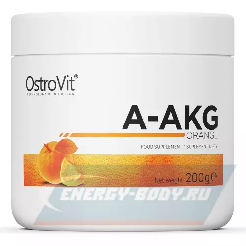 Аминокислотны OstroVit A-AKG Апельсин, 200 г