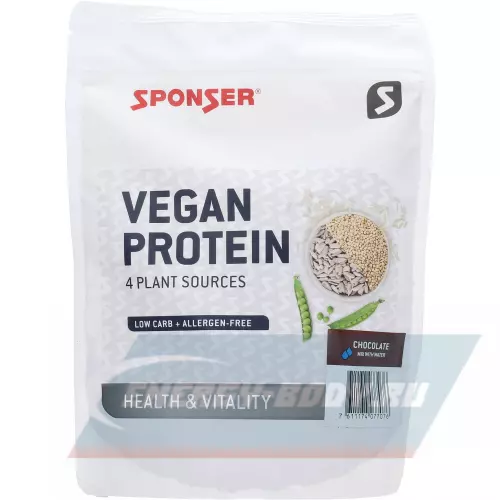  SPONSER Vegan Protein Шоколад, 480 г