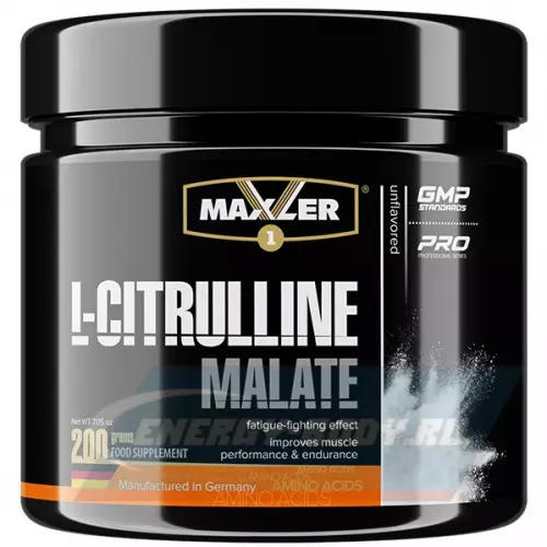 Аминокислотны MAXLER L-Citrulline Malate Нейтральный, 200 грамм