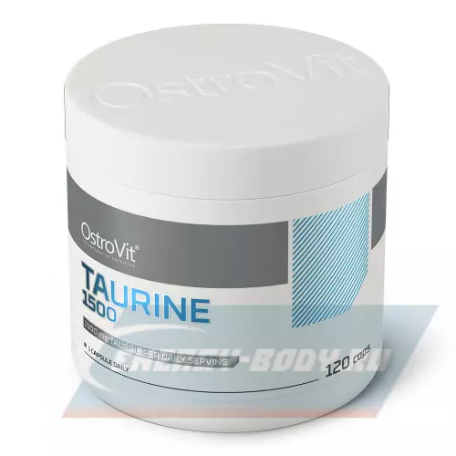 Аминокислотны OstroVit Taurine 1500 mg 120 капсул