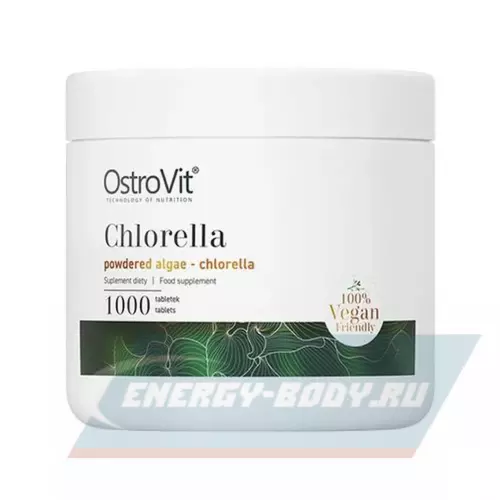  OstroVit Chlorella 1000 веган таблеток