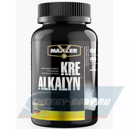  MAXLER Kre-Alkalyn Caps Нейтральный, 120 капсулы