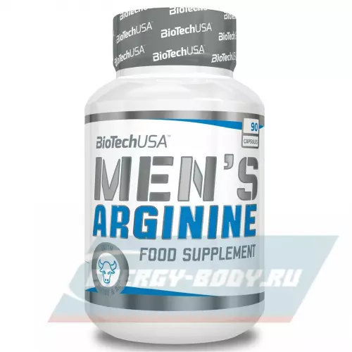 Аминокислотны BiotechUSA Men's Arginine 90 капсул