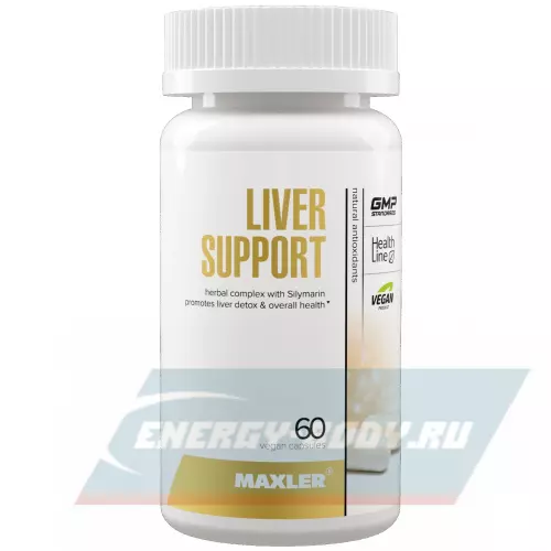  MAXLER Liver Support 60 капсул