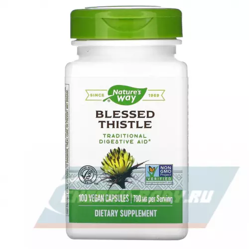  Nature-s Way Blessed Thistle 100 веганских капсул