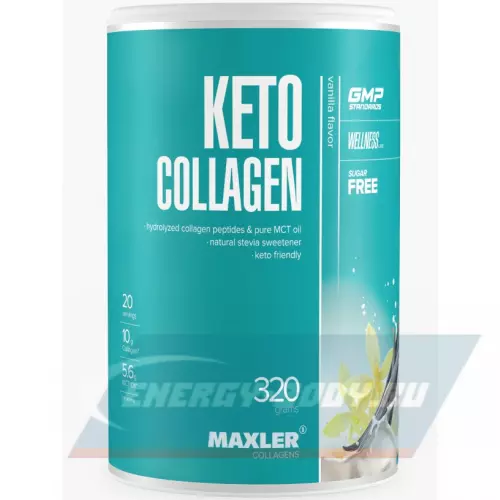 COLLAGEN MAXLER Keto Collagen Ваниль, 320 г