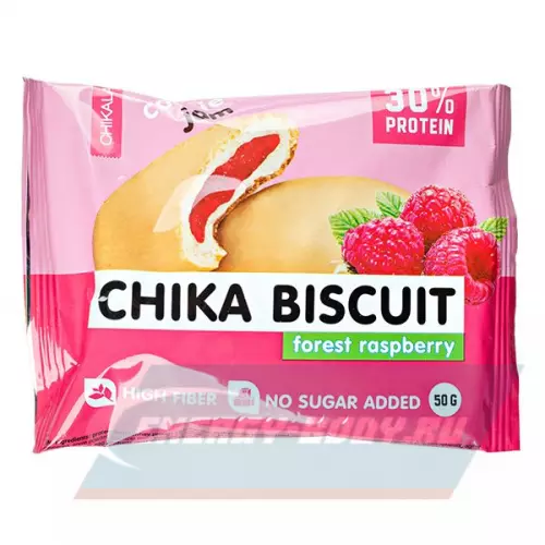 Батончик протеиновый Chikalab Бисквитное печенье Chika Biscuit Ассорти, 6 х 50 г