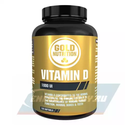  GoldNutrition Vitamin D3 120 капсул