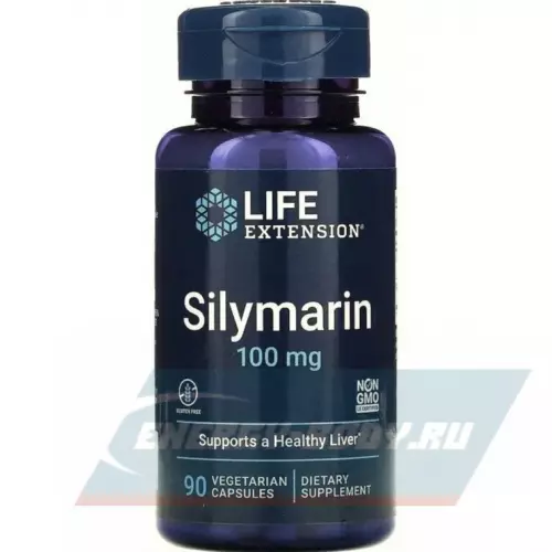  Life Extension Silymarin 100 mg 90 вегетарианских капсул