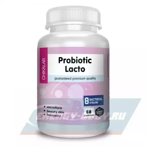  Chikalab Probiotic Lacto 60 капсул