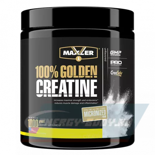  MAXLER 100% Golden Micronized Creatine Нейтральный, 1000 г