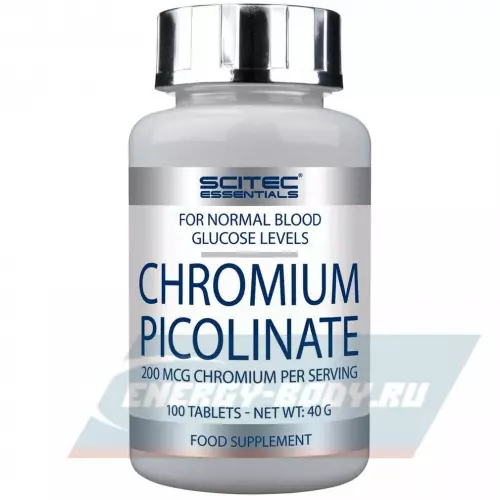 Минералы Scitec Nutrition Chromium Picolinate 100 таблеток