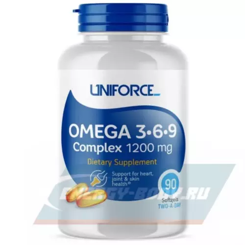 Omega 3 Uniforce Omega 3-6-9 1200 mg 90 капсул
