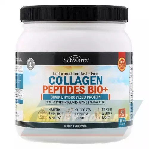 COLLAGEN BioSchwartz Collagen Peptides Bio Plus 454 г