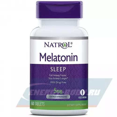  Natrol Melatonin 5 мг 60 таблеток