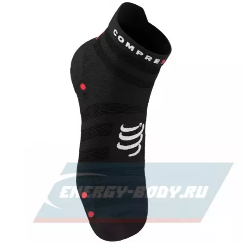  Compressport Носки Run Ultralight Low V4 Black/Red T1