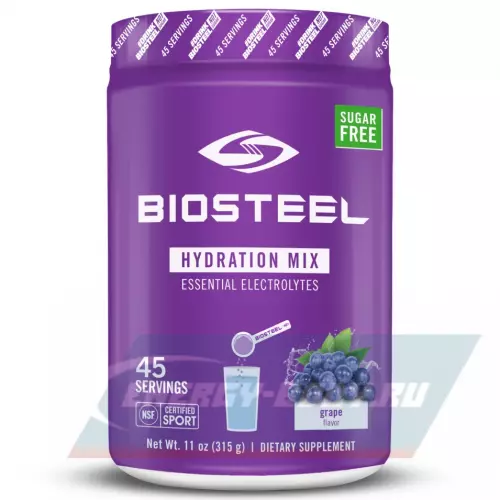  BioSteel Sports Hydration Mix Виноград, 315 г