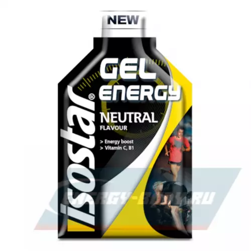 Энергетический гель ISOSTAR Energy Gel no caffeine Нейтральный, 1 саше