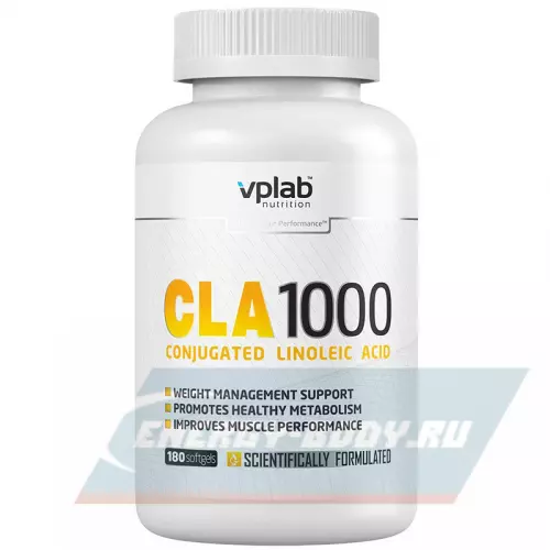 Omega 3 VP Laboratory CLA 1000 Нейтральный, 180 капс