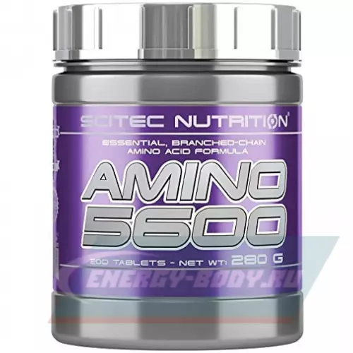 Аминокислотны Scitec Nutrition Amino 5600 200 таблеток
