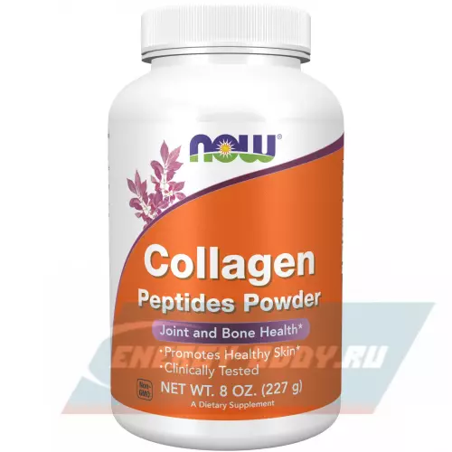 COLLAGEN NOW FOODS Collagen Peptides Powder Натуральный, 227 г