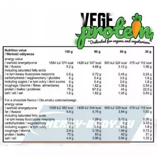  Real Pharm VEG Protein Powder Ваниль, 600 г