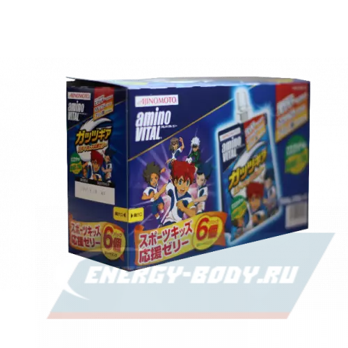 Энергетический гель AminoVITAL AJINOMOTO aminoVITAL® Guts Gear Виноград, 1 саше