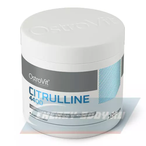 Аминокислотны OstroVit Citrulline 4400 mg 120 капсул
