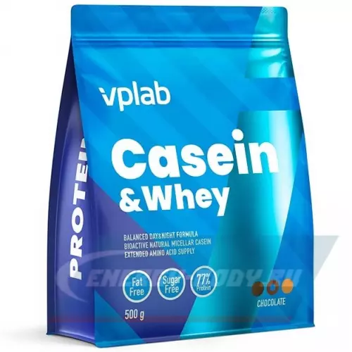  VP Laboratory Casein & Whey Шоколад, 500 г