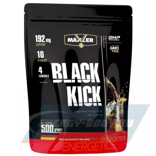 Энергетик MAXLER Black Kick Кола, 500 г