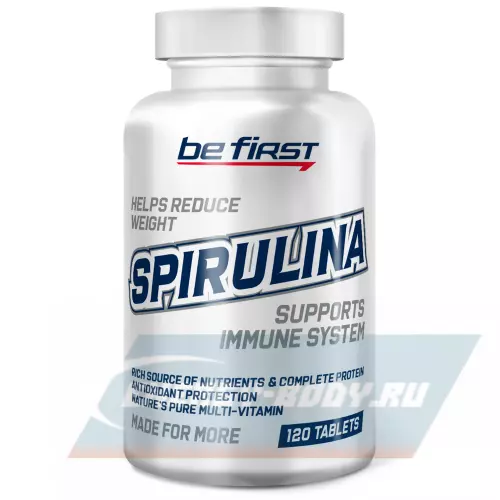  Be First Spirulina (спирулина) 120 таблеток