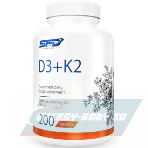  SFD D3+K2 200 таблеток