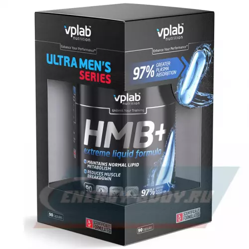  VP Laboratory Ultra Men's Series HMB+ Нейтральный, 90 капс