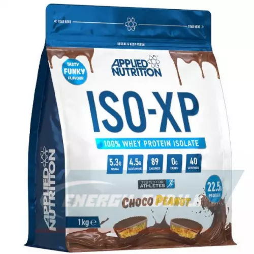  Applied Nutrition ISO-XP сывороточный изолят Шоколад-арахис, 1000 г