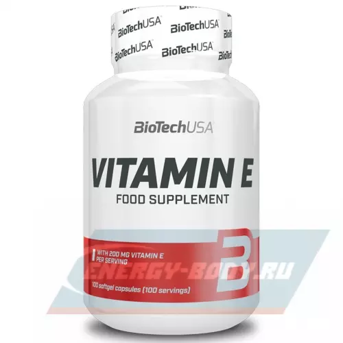  BiotechUSA Vitamin E 100 капсул