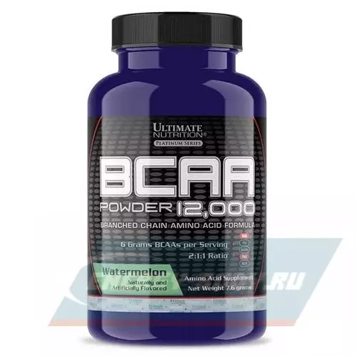 ВСАА Ultimate Nutrition Flavored BCAA 12000 Powder 2:1:1 Арбуз, 7 г