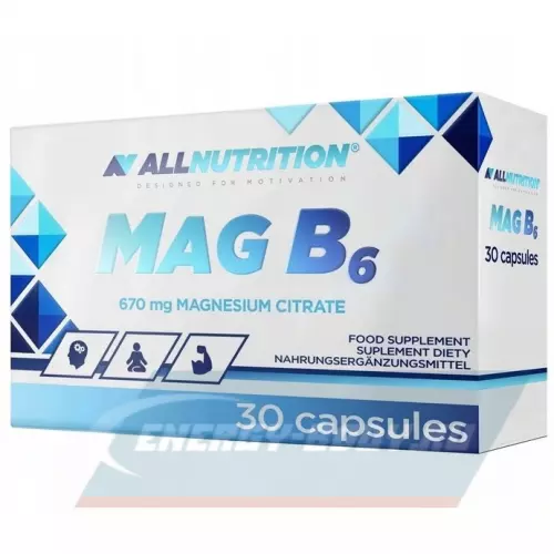  All Nutrition MAG B6 30 капсул