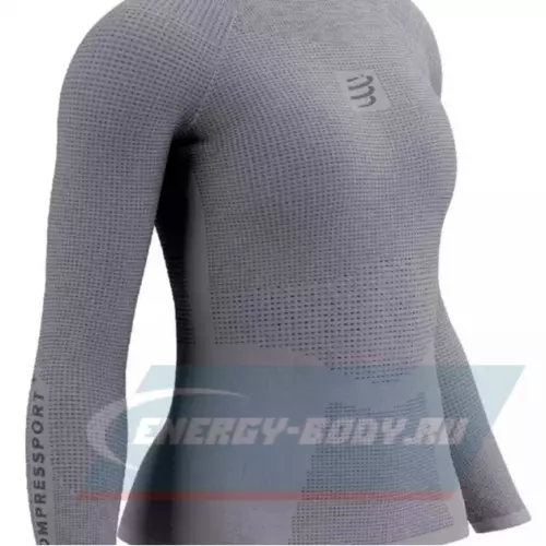  Compressport Футболка Женская с длинным рукавом On/Off Grey M