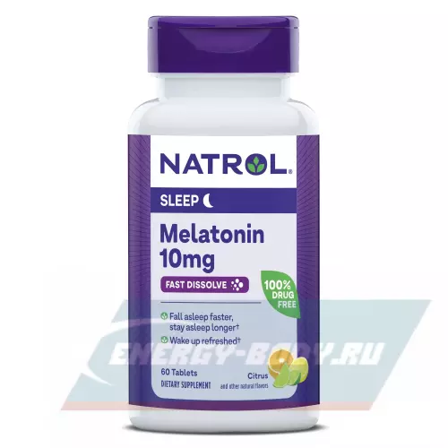  Natrol Melatonin Цитрус, 60 таблеток