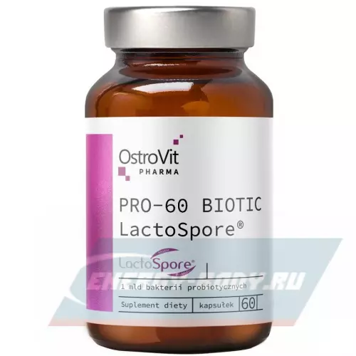  OstroVit PRO-60 BIOTIC LactoSpore 60 капсул