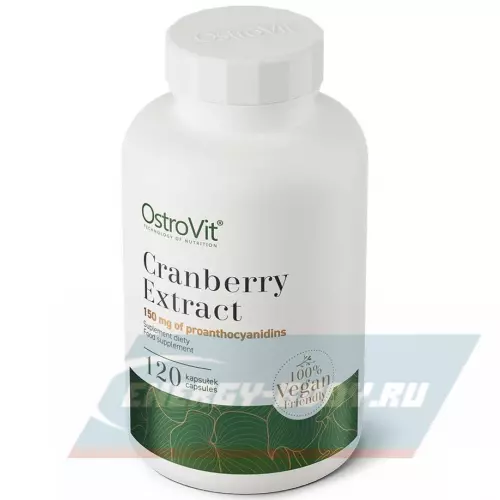  OstroVit Cranberry Extract 120 веган капсул