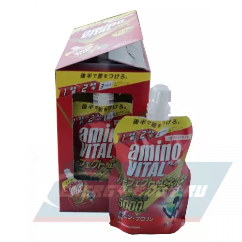 Энергетический гель AminoVITAL AJINOMOTO aminoVITAL® Perfect Energy Грейпфрут, 1 саше