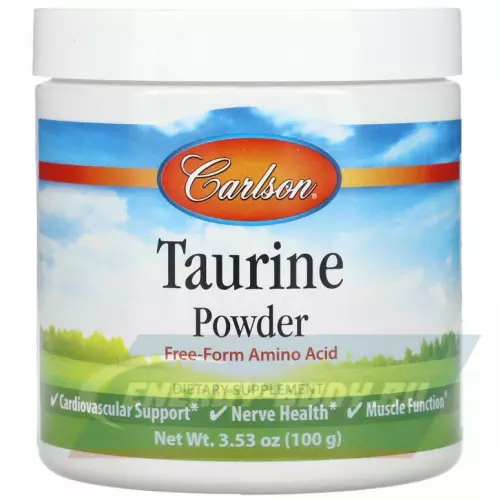 Аминокислотны Carlson Labs Taurine Powder 100 г