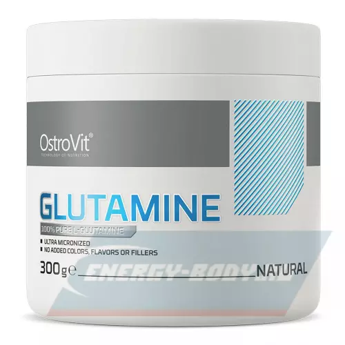 Глютамин OstroVit Glutamine 100% supreme pure Натуральный, 300 г